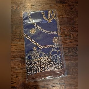 Women's, Scarves, New In Pack *NIP* Color Blue, Gold, LEOPARD